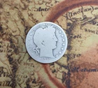 1910 P  Barber Half Dollar 90% Silver  coin    TP-0691