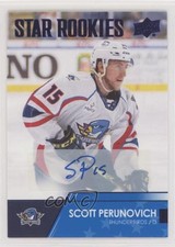 2021-22 Upper Deck AHL Star Rookies Auto Scott Perunovich #146 Auto 0il7