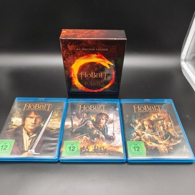 Bluray Der Hobbit - Die Spielfilm Trilogy Box Schuber Deutsch Bluray