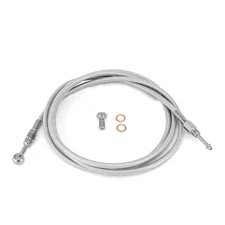 Lengthened 6" Extended Hydraulic Clutch Line for 12-14" Handlebar with Harley...