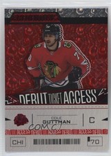 2023 Upper Deck Credentials Debut Ticket Access Red /349 Cole Guttman #127 1os2