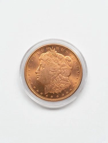 Golden State Mint 1 Troy Ounce .999 Fine Copper Round – Morgan Dollar Design
