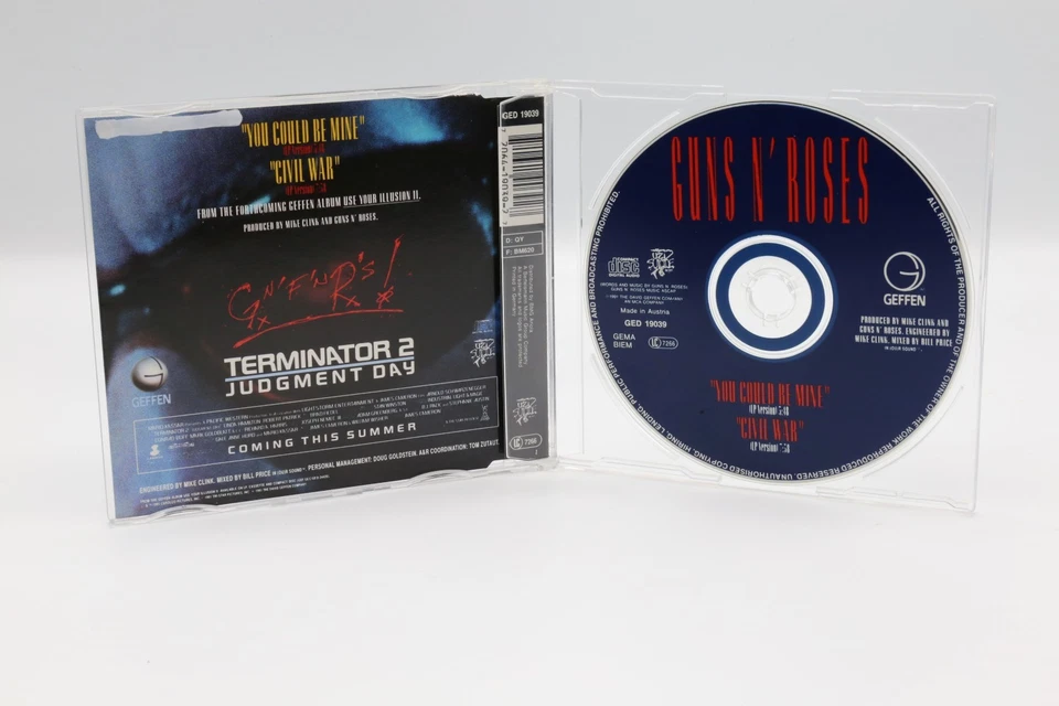 You Could Be Mine  / GUNS N' ROSES; Maxi-CD Jewel-Case / (Terminator 2) - Bild 2 von 2
