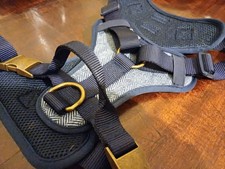 Wainwrights Dog Harness Blue Herringbone Medium Cocker Spainel Irish Terrier 