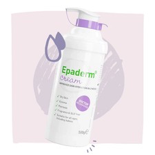 Image of Epaderm Cream 500g Pump Moisturises Dry Skin Eczema Psoriasis Emollient NEW
