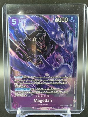 OP02-085 Magellan Alternative Art - One Piece TCG ENG