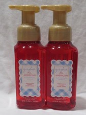 Bath  Body Works Gentle  Clean Foaming Hand Soap Lot of 2 GINGHAM ALL AMERICAN
