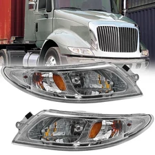Headlights Assembly Fit for International Durastar 4200 4300 4400 4900 Truck,...
