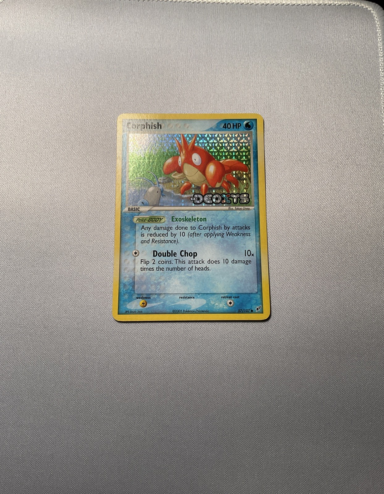 Corphish 57/107 EX Deoxys Reverse Holo