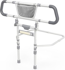 Foldable Bed Rails for Elderly Adults Safety - Bed Side Assist Rail for Seniors