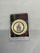 Disneyland 70th Anniversary Exclusive Plaid VIP Tour Pin
