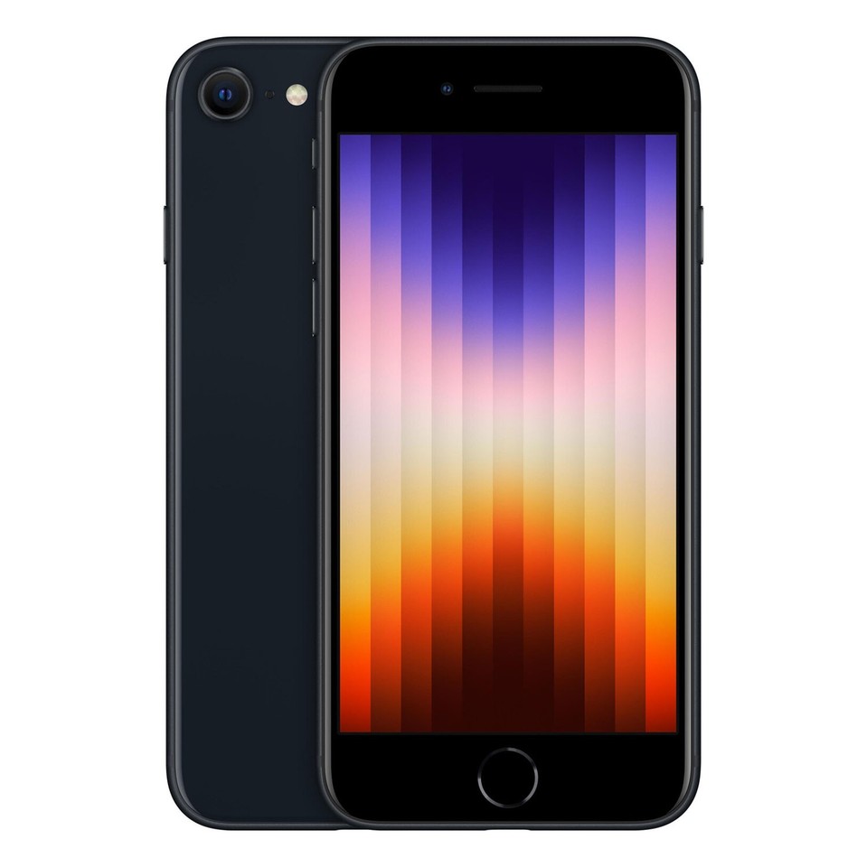 Smartphone Apple iPhone SE 2022 5G 64 GB Midnight Black "Spedizione gratuita"