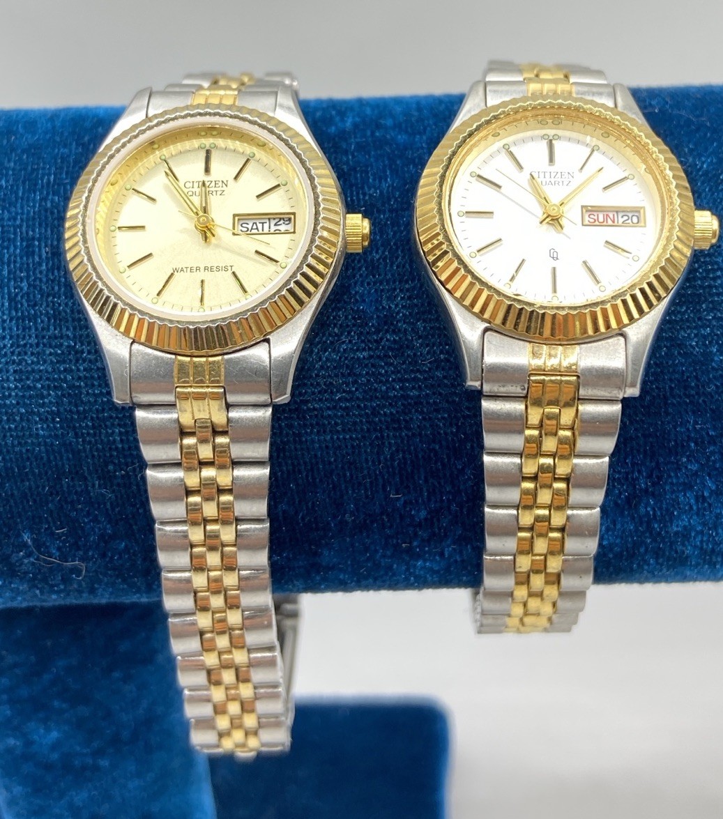 Quartz Citizen Woman’s Watches Need Of Lot 2 Battery - VintageWatches.PK Quartz Citizen Woman’s Watches Need Of Lot 2 Battery - vintagewatches.pk