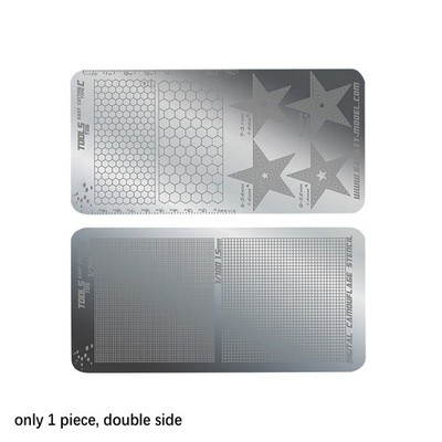 T06A03 Steel Masking Sheet Easy Cutting Type Board Hobby Tools For Models ss