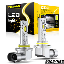 For Toyota RAV4 2013 2014 2015 6500K 9005 LED Headlight Bulbs High Low Beam