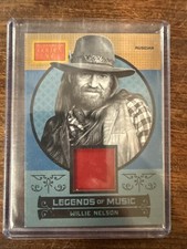 2014 Panini Golden Age Willie Nelson Relic Card Card #3 Legends Of Music
