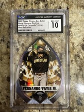 Fernando Tatis Jr 2022 Topps Ben Baller Chrome Gold /50 Diamond Die-Cut SSP