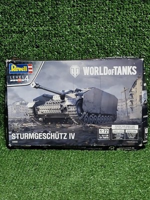 Revell German Sturmgeschutz IV World Of Tanks 03502 Maßstab 1:72 Level 4 Modellbausatz