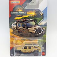 Mattel Matchbox Jurassic World Rebirth `19 Jeep Gladiator 1/64 Cars Auto
