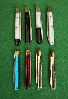 Lot of 8 Color Changing Knives Magic Trick.