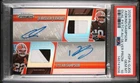2025 Prizm Quinshon Judkins Sampson Dual Patch Auto Silver PSA 10 Pop 1 #/99