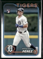 2024 Topps Update Rookie Card #US233 - Wenceel Perez - Tigers RC!
