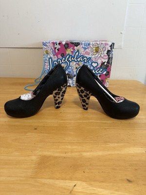 Irregular Choice - In For The Thrill - Black/Leopard