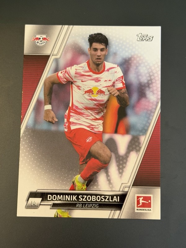 2021 Topps Bundesliga Dominik Szoboszlai RB Leipzig #115