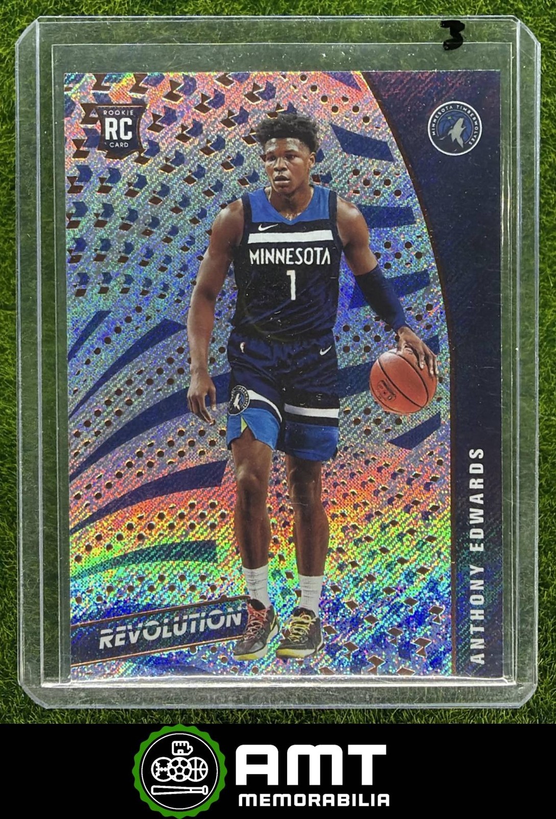 Anthony Edwards RC 2020-21 Panini Revolution Minnesota Timberwolves #125 #3
