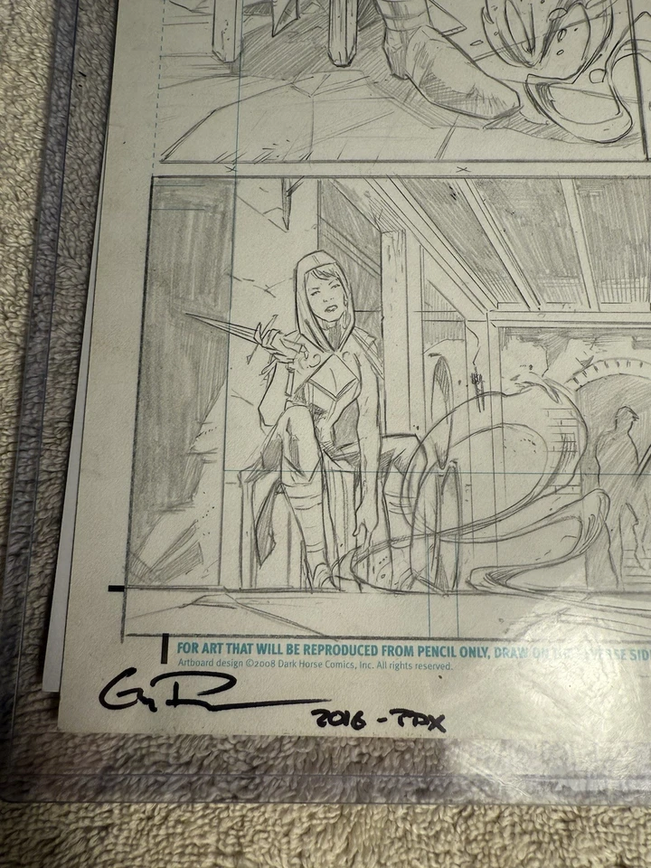 Dragon Age Magekiller #1 Original Comic Art Page 2016 Carmen Carnero Signed - Image 2 of 4