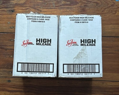 #ad 12 Can Of Sea Foam High Mileage HM16 Gasoline Fuel amp; Oil Treatment 16 fl oz Each $72.00