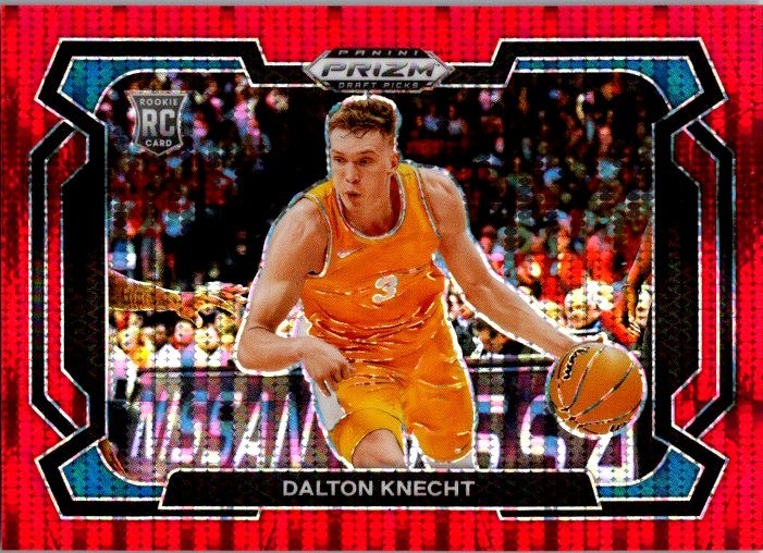 2024 Panini Prizm Draft Picks #50 Dalton Knecht Prizms Red Pulsar #/299