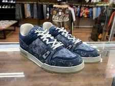 Louis Vuitton LV Trainer Monogram Denim for sale | eBay