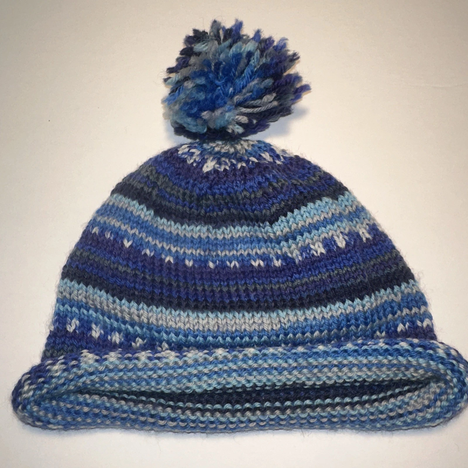 Baby Hat, Cap. Hand Knitted Baby Hat