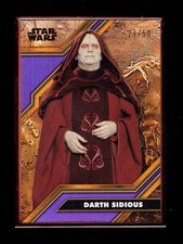 2025 TOPPS STAR WARS ANTIQUITIES CORTOSIS C20 DARTH SIDIOUS 21/50