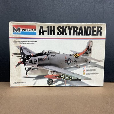 Monogram A-1H Skyraider 1:48 Scale Plastic Model Kit 5419
