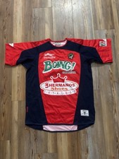 Camiseta deportiva Eescord CD Irapuato 2003-2004 *edición del jugador Chocoreza