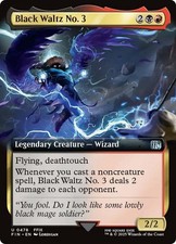 MTG Black Waltz No. 3  - FINAL FANTASY #478
