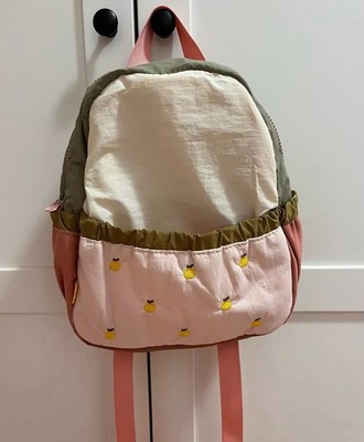 Süßer Kleinkind Rucksack mit Obststickerei Rucksack