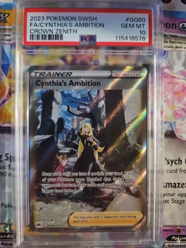 Cynthia's Ambition graded PSA 10 for sale on eBay