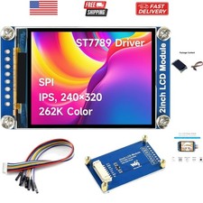 2inch LCD Display Module, Compatible with Raspberry Pi/Pi zero/Arduino/Esp32,...