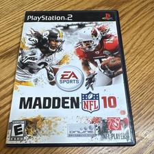 EA SPORTS Madden NFL 10 PS2 Football E NTSC-U/C 2009 Online Multiplayer