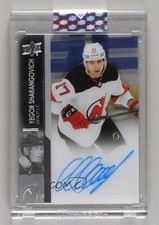 2021-22 Upper Deck Clear Cut Yegor Sharangovich #CC-YS Auto 11jd