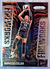 Napheesa Collier 2025 Panini Prizm WNBA Fireworks Insert Card-#7 Minnesota Lynx