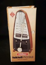 Wittner No. 836 black Taktell Piccolo Metronome - NEW - Made In Germany