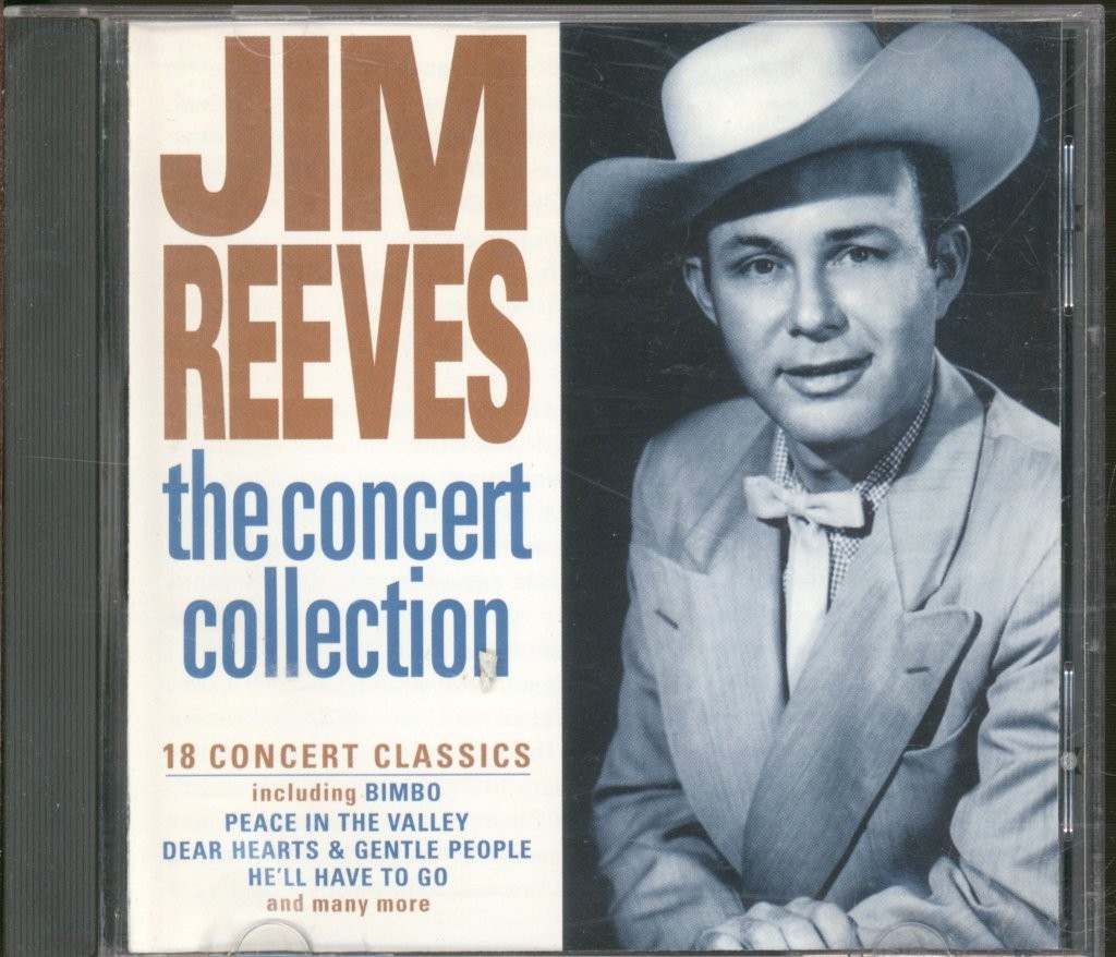 Jim Reeves Concert Collection CD UK Prism Leisure Corporation 1996 PLATCD164
