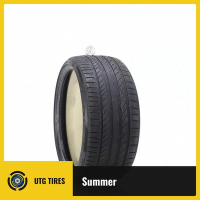 Used 265/30R20 Continental ContiSportContact 5P R01 ContiSilent 94Y - 7/32