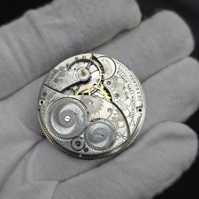 Antique 1919 Elgin Grade 301 12s 7J Hunting Pocket Watch Movemement