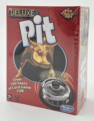 Deluxe Pit Game By Hasbro NEW in Sealed Box, Game with bell included. 