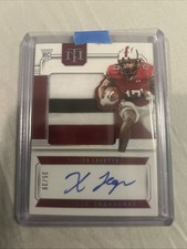 2024 Panini National Treasures Collegiate - Signatures Xavier Legette #77  35/39
